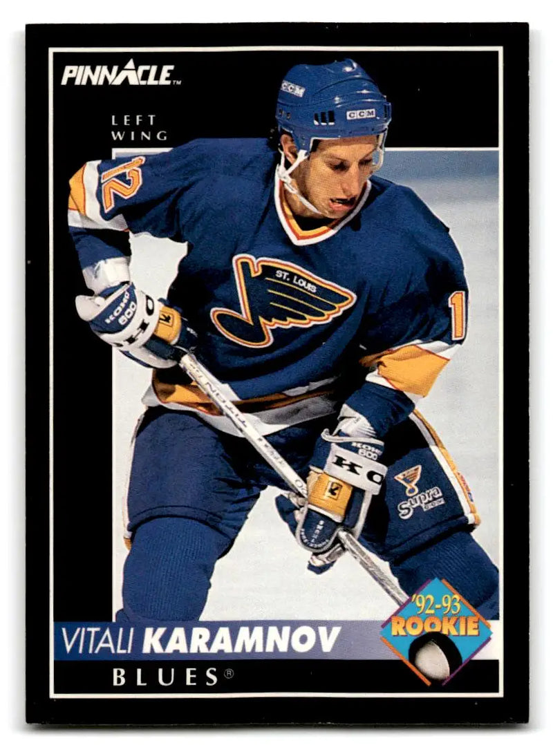 1992-93 Pinnacle #398 Vitali Karamnov - Hockey Card Single