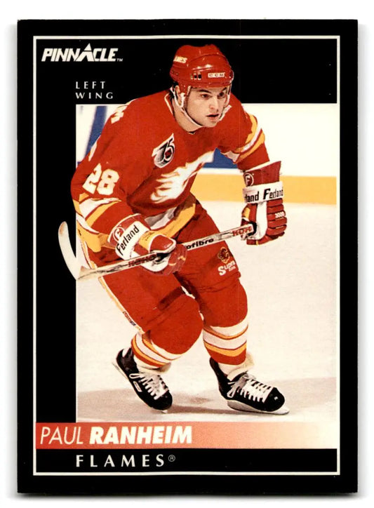1992-93 Pinnacle #67 Paul Ranheim - Hockey Card Single