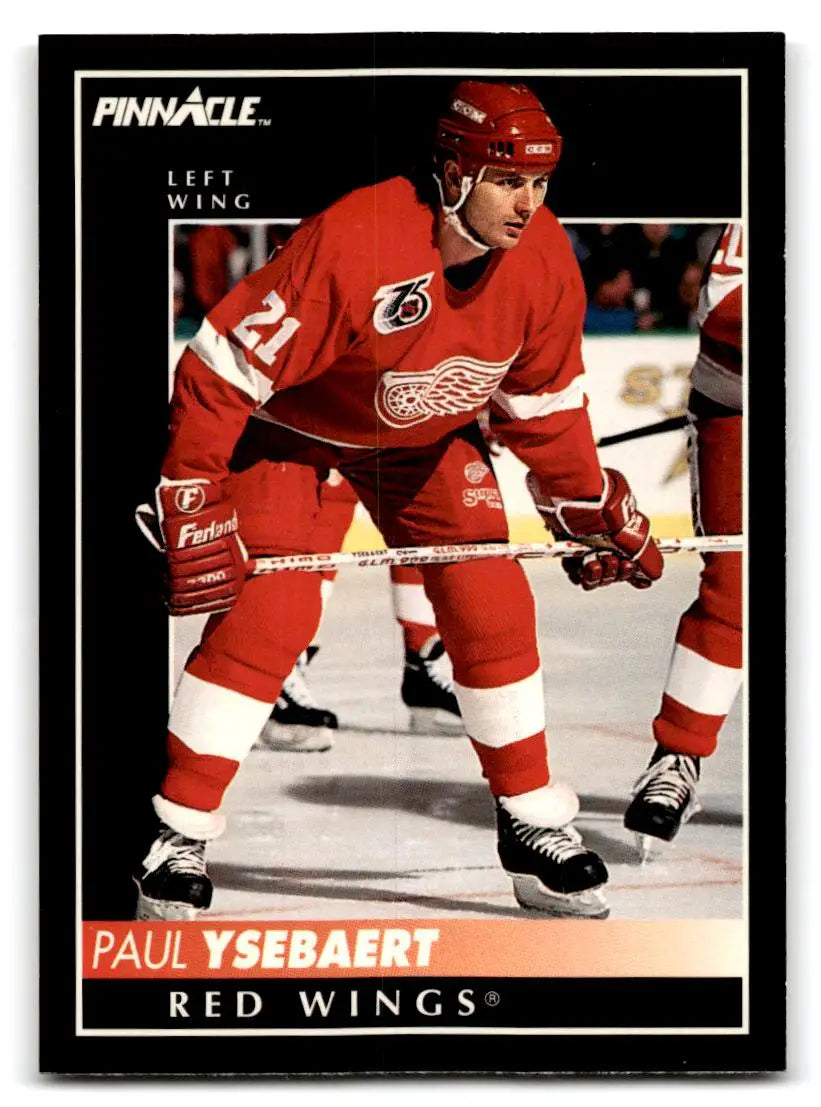 1992-93 Pinnacle #93 Paul Ysebaert - Hockey Card Single