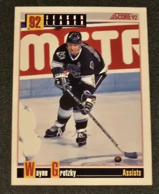 1992-93 Score #412 Wayne Gretzky - Hockey Card Single