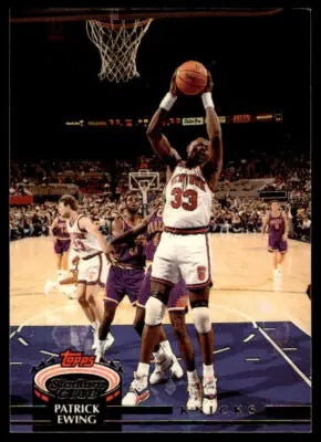 1992-93 Stadium Club #100 Patrick Ewing - Basketball Card Single