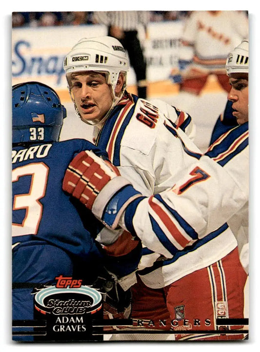 1992-93 Stadium Club #150 Adam Graves - Hockey Card Single
