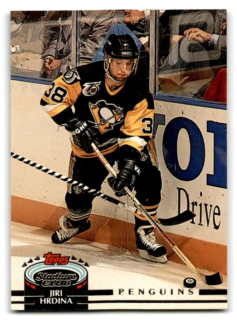 1992-93 Stadium Club #158 Jiri Hrdina - Hockey Card Single