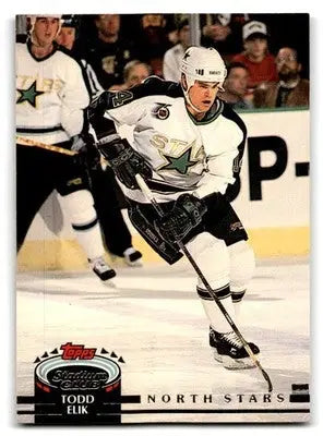 1992-93 Stadium Club #226b Todd Elik - Hockey Card Single