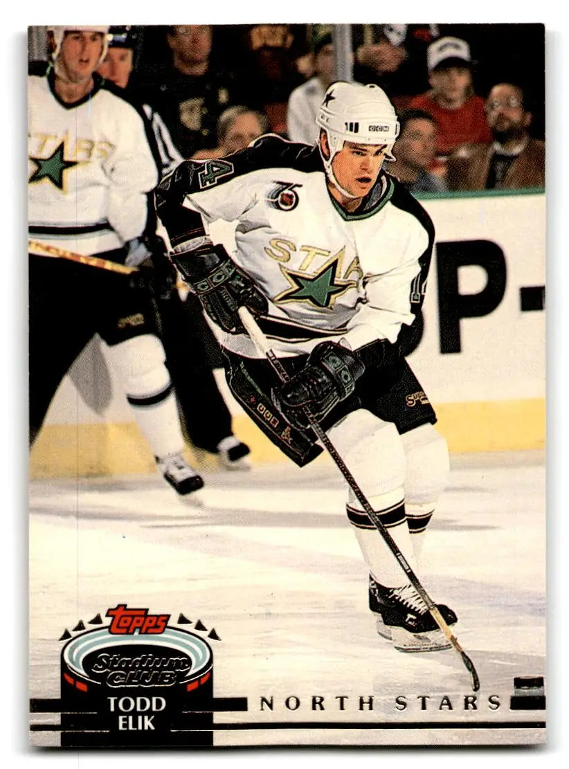 1992-93 Stadium Club #226b Todd Elik - Hockey Card Single