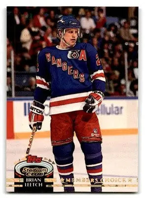 1992-93 Stadium Club #248 Brian Leetch - Hockey Card Single