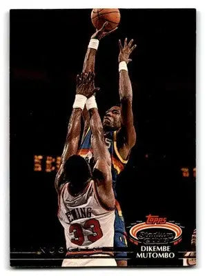 1992-93 Stadium Club #273 Dikembe Mutombo - Basketball Card Single
