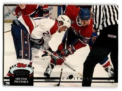 1992-93 Stadium Club #382 Michal Pivonka - Hockey Card Single