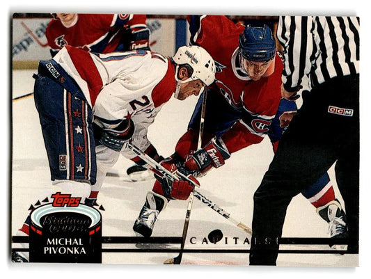 1992-93 Stadium Club #382 Michal Pivonka - Hockey Card Single