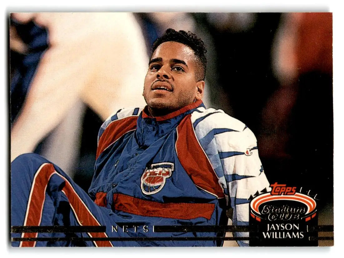 1992-93 Stadium Club #390 Jayson Williams - Basketball Card Single