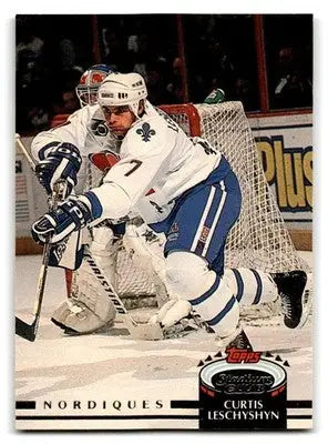 1992-93 Stadium Club #413 Curtis Leschyshyn - Hockey Card Single