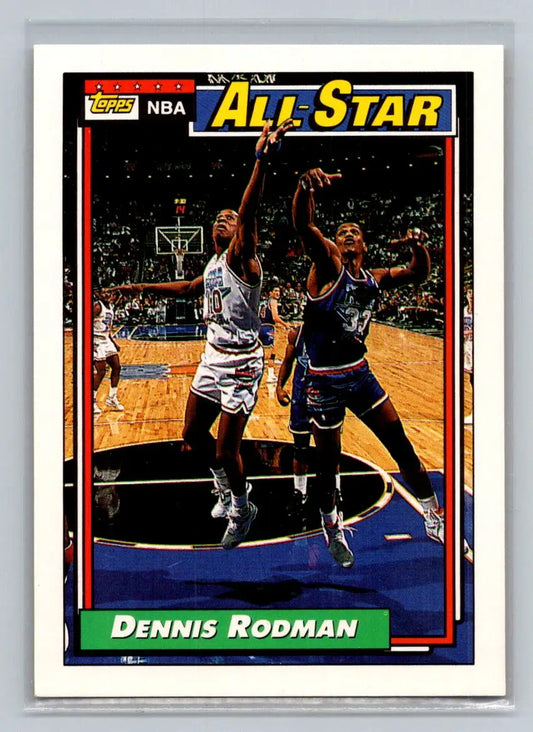 1992-93 Topps #117 Dennis Rodman Detroit Pistons - Basketball Card Single