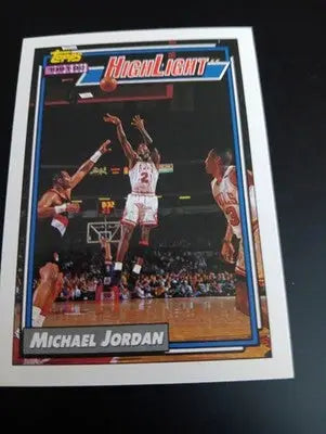 1992-93 Topps - Highlights Michael Jordan #3. Chicago Bulls. NRMT+