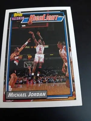 1992-93 Topps - Highlights Michael Jordan #3. Chicago Bulls. NRMT+