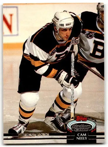 1992-93 Topps Stadium Club #316 Cam Neely NM Near Mint Bruins ID:43405 - Hockey Card Single