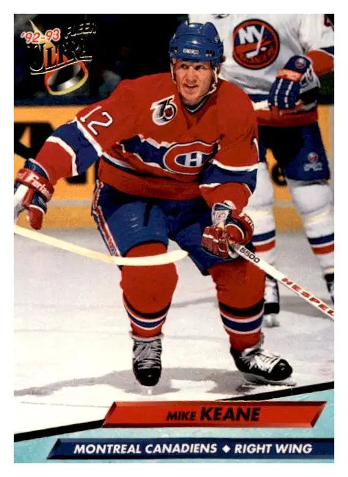 1992-93 Ultra #106 Mike Keane - Hockey Card Single
