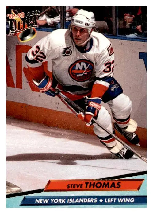 1992-93 Ultra #131 Steve Thomas - Hockey Card Single