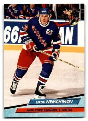 1992-93 Ultra #140 Sergei Nemchinov - Hockey Card Single