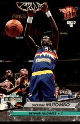 1992-93 Ultra #202 Dikembe Mutombo - Basketball Card Single