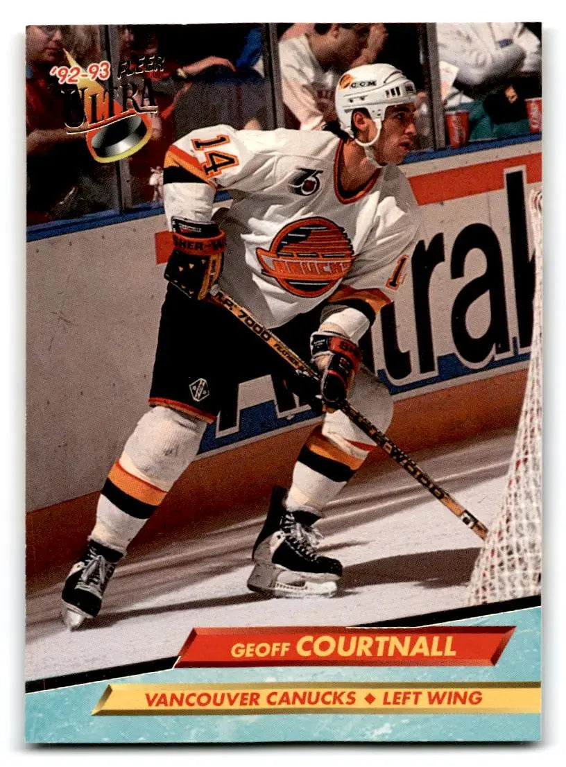 1992-93 Ultra #220 Geoff Courtnall - Hockey Card Single