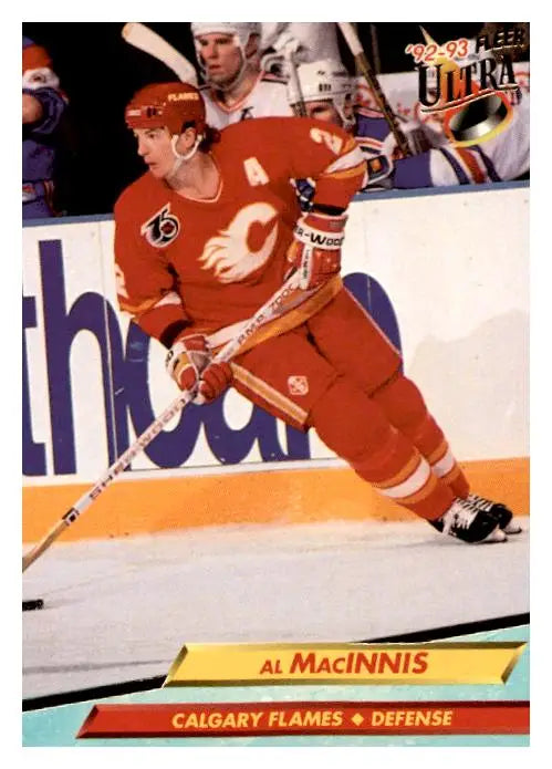 1992-93 Ultra #23 Al MacInnis - Hockey Card Single