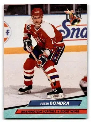 1992-93 Ultra #230 Peter Bondra - Hockey Card Single