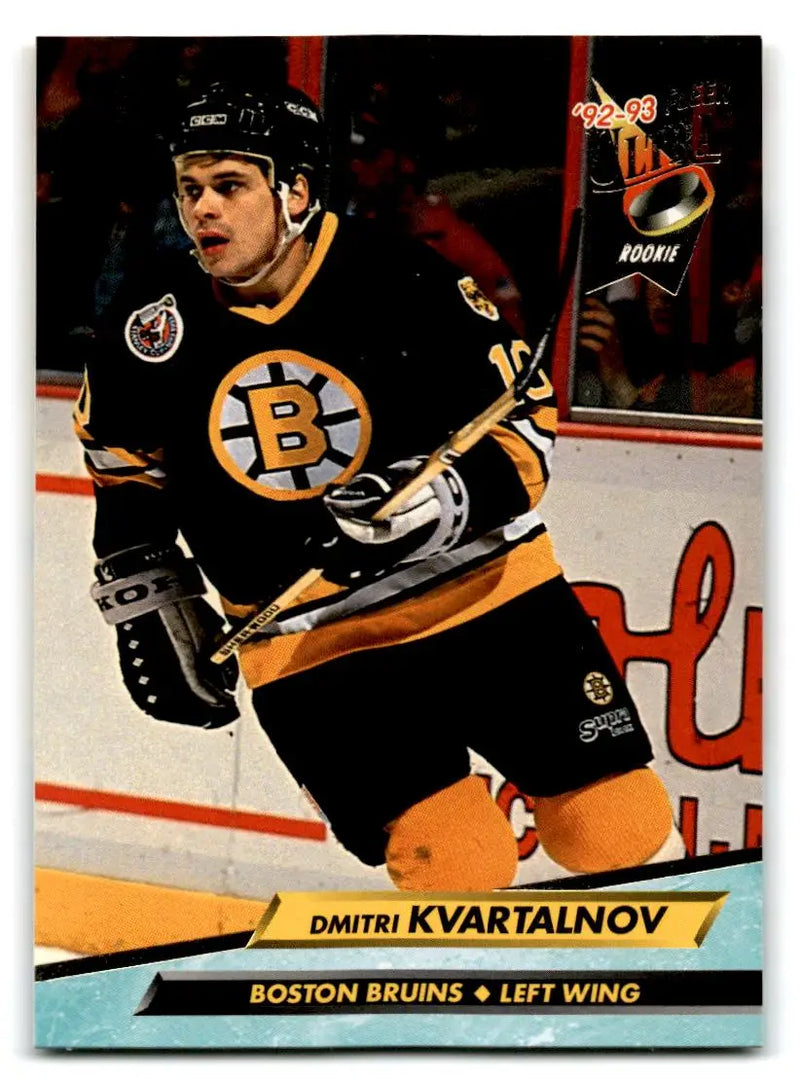 1992-93 Ultra #252 Dmitri Kvartalnov - Hockey Card Single