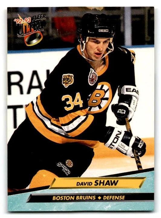 1992-93 Ultra #256 David Shaw - Hockey Card Single