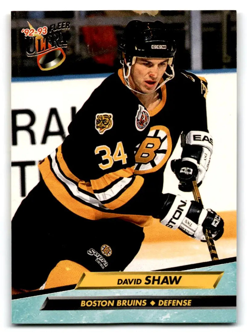 1992-93 Ultra #256 David Shaw - Hockey Card Single