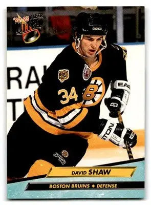 1992-93 Ultra #256 David Shaw - Hockey Card Single