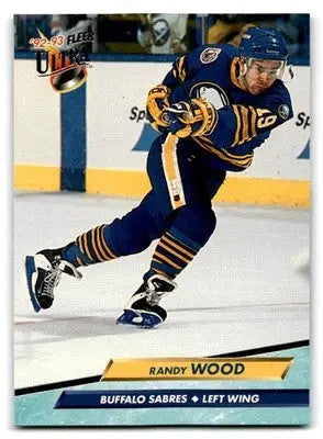 1992-93 Ultra #265 Randy Wood - Hockey Card Single