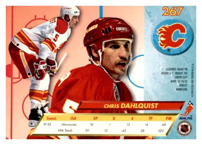 1992-93 Ultra #267 Chris Dahlquist - Hockey Card Single