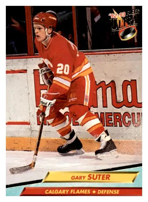 1992-93 Ultra #30 Gary Suter - Hockey Card Single
