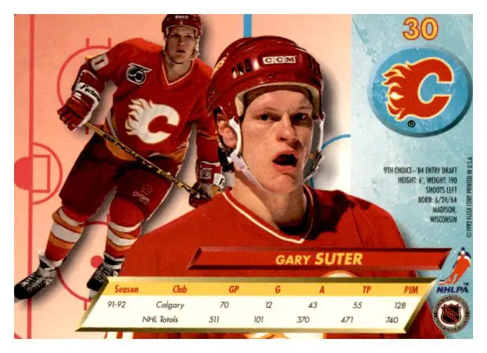 1992-93 Ultra #30 Gary Suter - Hockey Card Single
