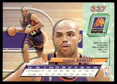 Charles Barkley basketball card from 1992-93 Ultra set featuring Phoenix Suns player