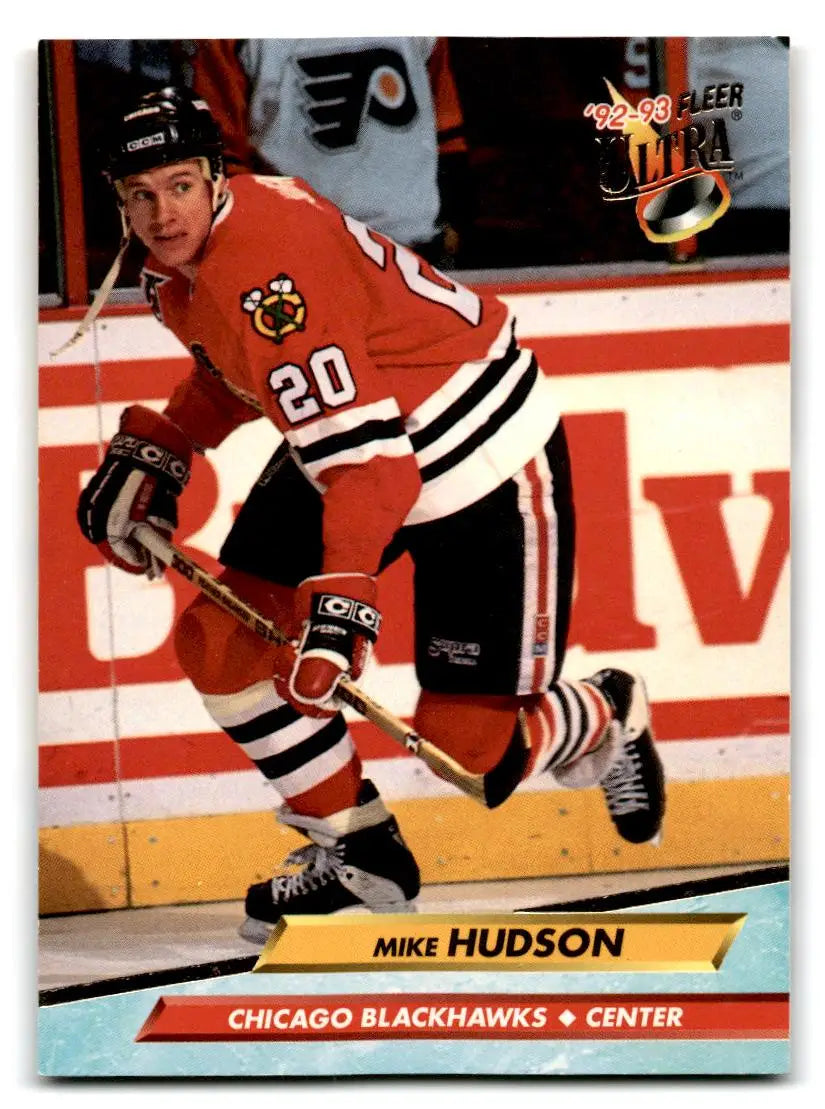1992-93 Ultra #37 Mike Hudson - Hockey Card Single