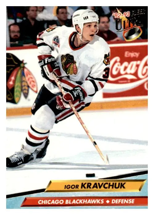 1992-93 Ultra #38 Igor Kravchuk - Hockey Card Single