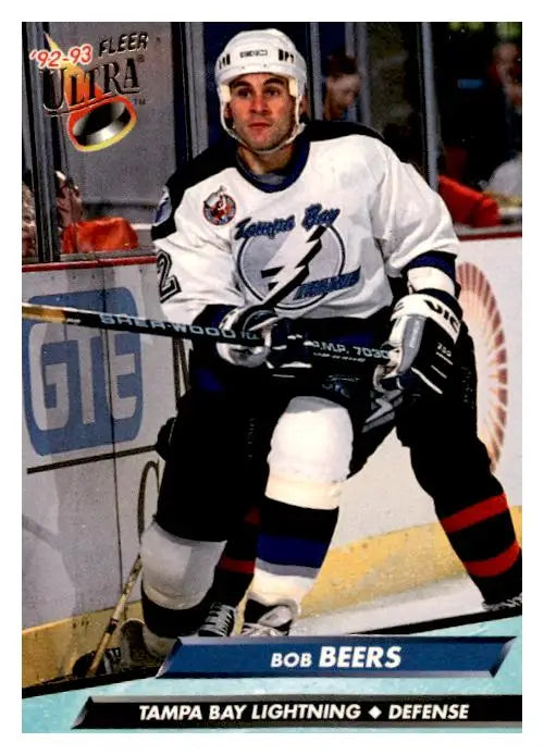1992-93 Ultra #407 Bob Beers - Hockey Card Single