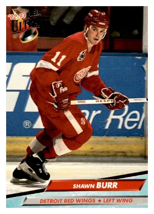 1992-93 Ultra #44 Shawn Burr - Hockey Card Single
