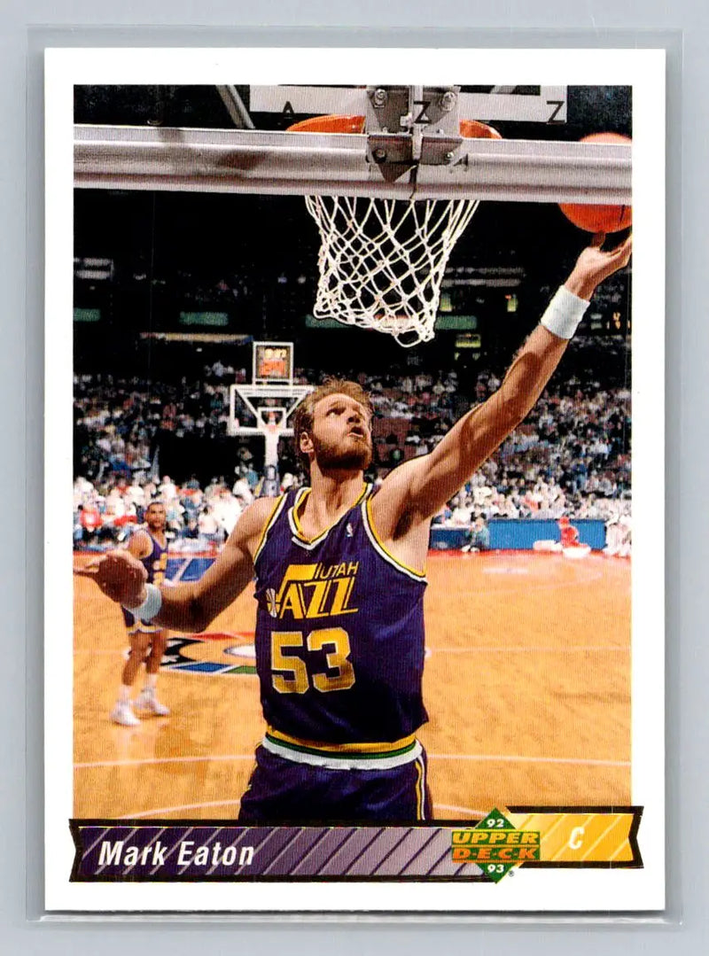 1992-93 Upper Deck #180 Mark Eaton Utah Jazz - Basketball Card Single