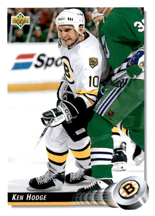 1992-93 Upper Deck #254a Ken Hodge - Hockey Card Single