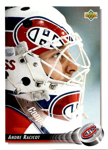 1992-93 Upper Deck #430 Andre Racicot NM-MT Canadiens ID:46073 - Hockey Card Single