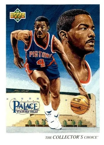 1992-93 Upper Deck #53 Joe Dumars NM-MT Pistons - Basketball Card Single