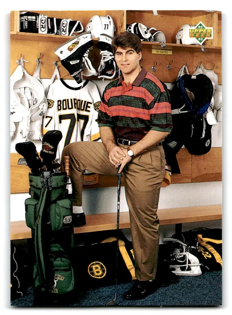 1992-93 Upper Deck #626 Ray Bourque - Hockey Card Single
