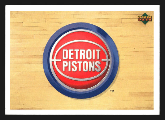 1992-93 Upper Deck International Italian #138 Detroit Pistons Team History