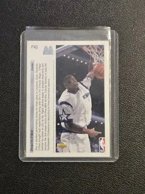 1992-93 Upper Deck McDonald’s #P43 Shaquille O’Neal - Basketball Card Single