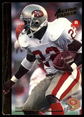 1992 Action Packed Rookie/Update Amp Lee RC 6 San Francisco 49ers