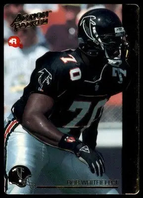 1992 Action Packed Rookie/Update Bob Whitfield RC 11 San Diego Chargers