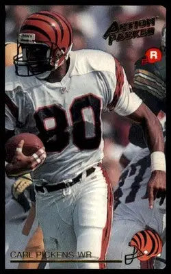 1992 Action Packed Rookie/Update Carl Pickens RC 25 Cincinnati Bengals