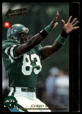 1992 Action Packed Rookie/Update Johnny Mitchell RC 49 New York Jets